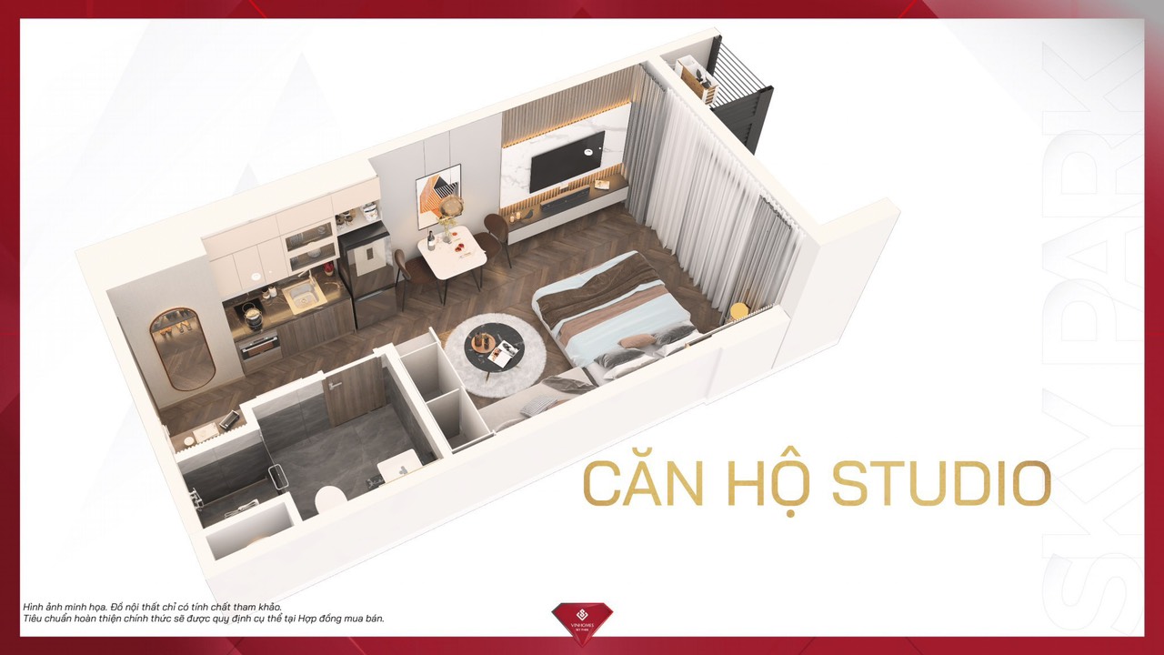 Căn Studio ( đã hết)