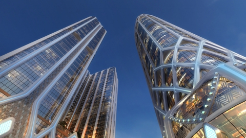 Hải Phòng sắp đón biểu tượng kiến trúc theo kết cấu diagrid Mang tên Diamond crown hải phòng của Tập đoàn Doji