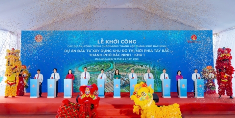 Tập đoàn Vingroup khởi công Dự án Vinhomes King Park Bắc Ninh